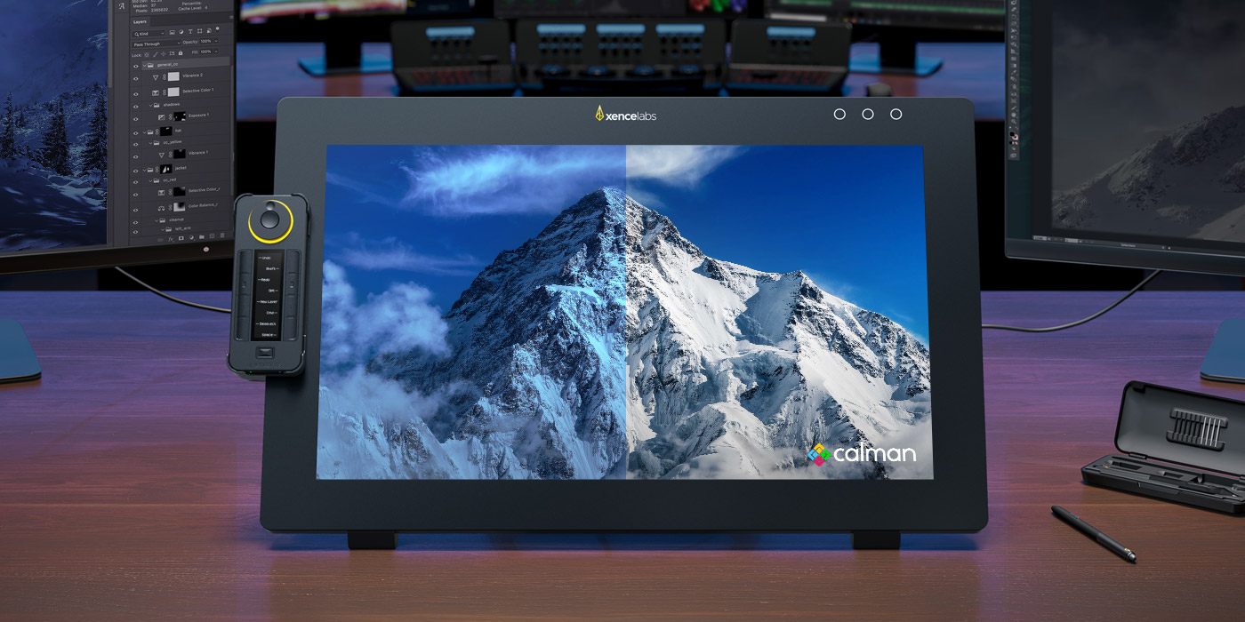 Xencelabs Pen Display 24+ drawing tablet with screen