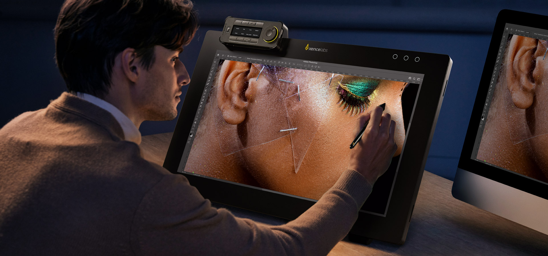 Xencelabs Pen Display 24+ with dual Pantone® and SkinTone™ color validation