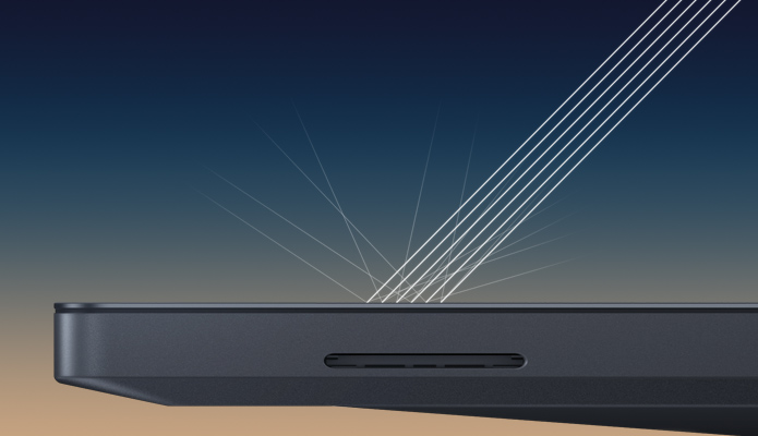 Super AG Etching™ screen, glare-free paper-like texture