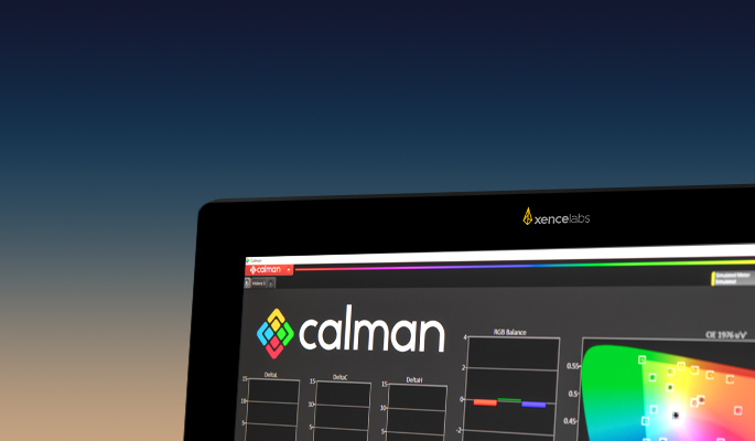Calman® Ready integration for color calibration