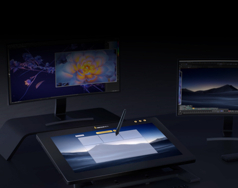 Virtual Tablet Mode™ for multi-screen pen use