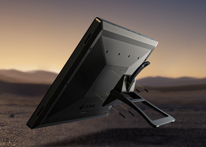 Xencelabs Pen Display 24+ supports VESA 100x100 mount for use with standard monitor arms