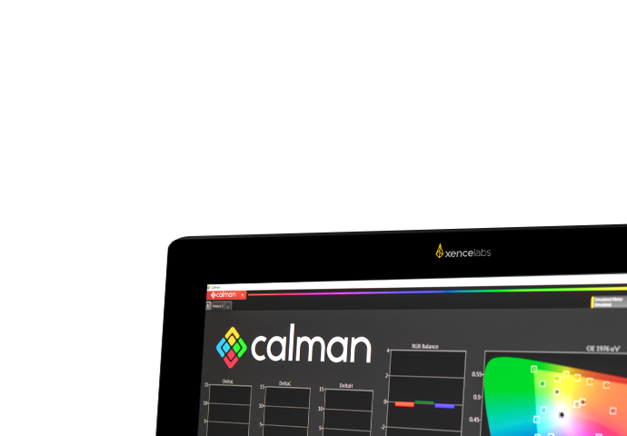 Calman® Ready integration for color calibration