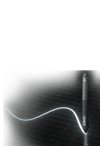 Finely tuned pressure curve for precise pen control