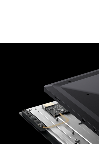 Silent, fanless design for focused drawing